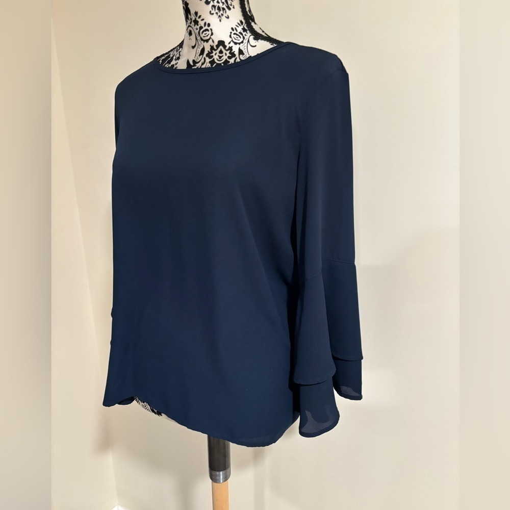 Loft Bell Sleeve Blouse​​​​​​​​​​​​​​​​​ - Picture 2 of 6